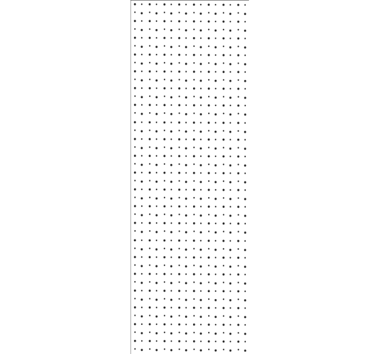 Store enrouleur moderne lignes verticales en points - TenStickers