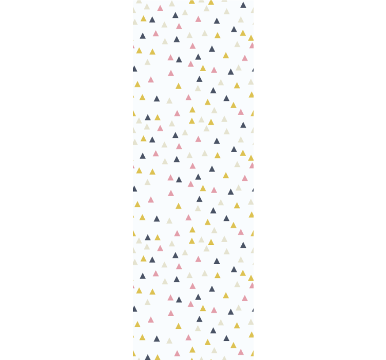 Store enrouleur moderne motif triangles minimalistes - TenStickers