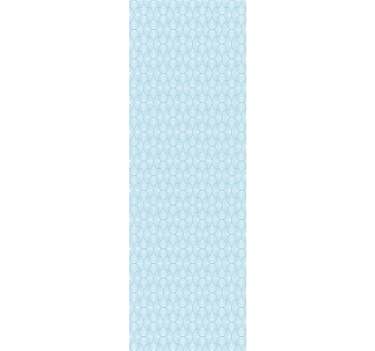 Store enrouleur moderne motif vagues différentes - TenStickers