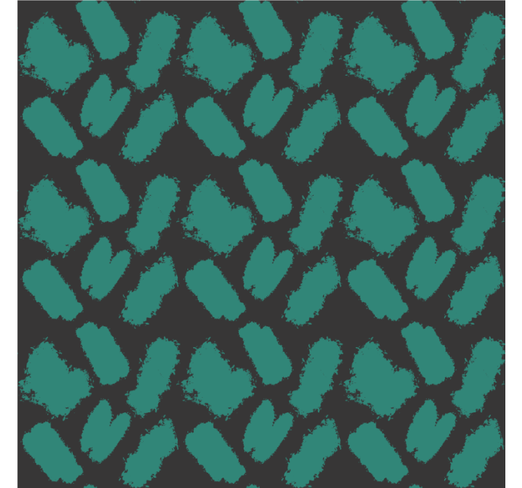 Store enrouleur moderne peinture noire et verte - TenStickers