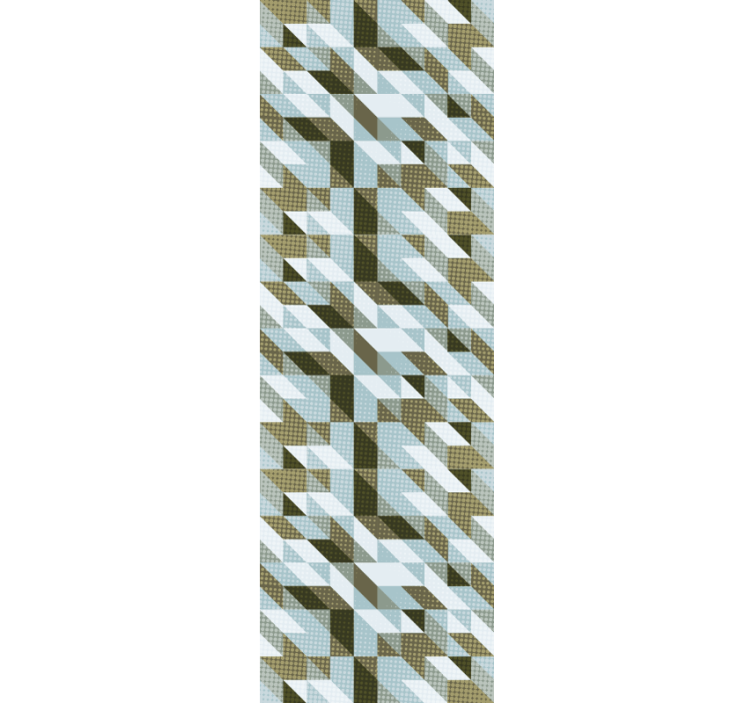 Store enrouleur moderne triangles modernes - TenStickers