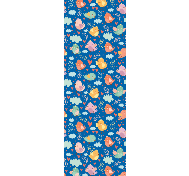 Store enrouleur moderne oiseaux volants mignons - TenStickers