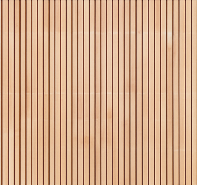 Store enrouleur textures et motifs lattes cèdre clair - TenStickers