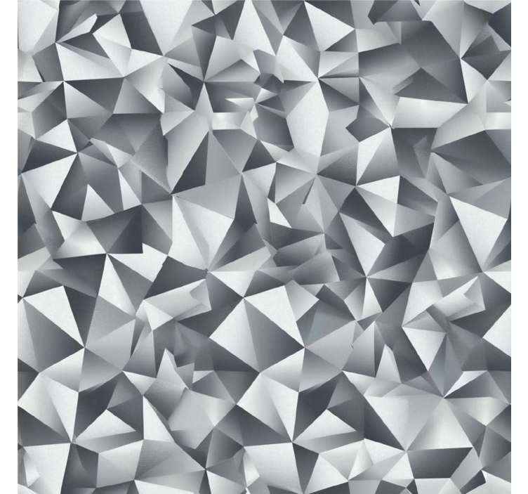 Store enrouleur gris diamants gris - TenStickers