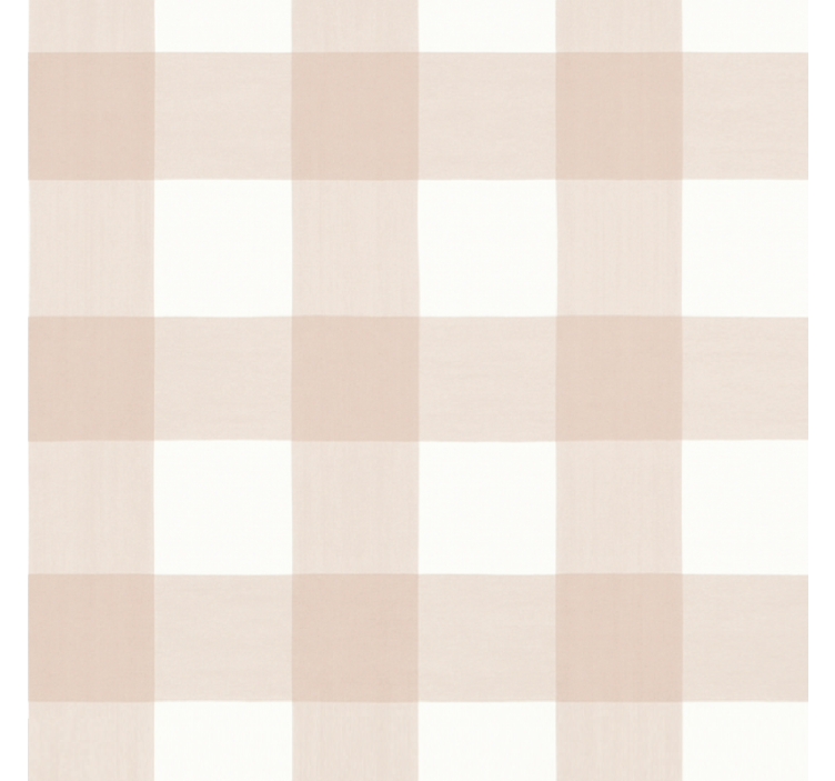 Store enrouleur rose à carreaux roses - TenStickers