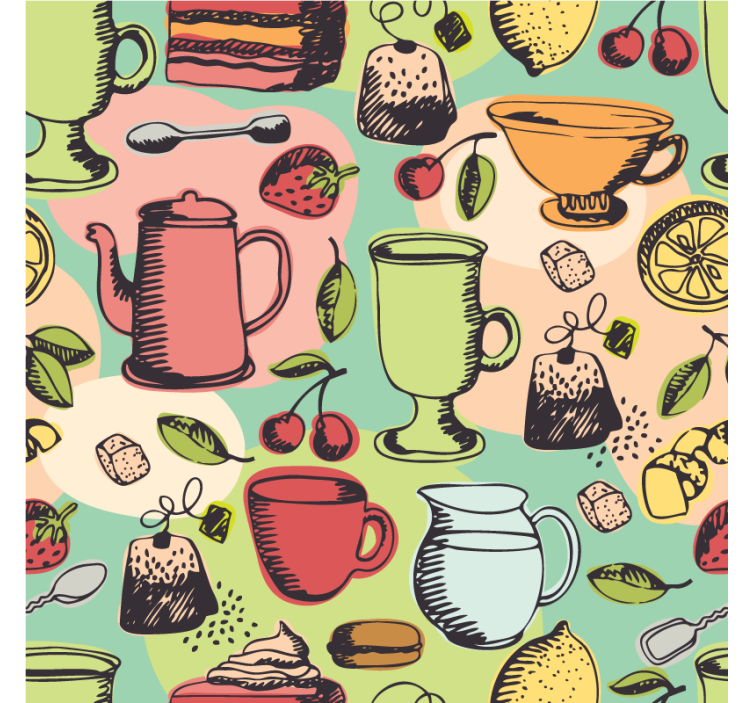 Store enrouleur cuisine aliments de cuisine - TenStickers