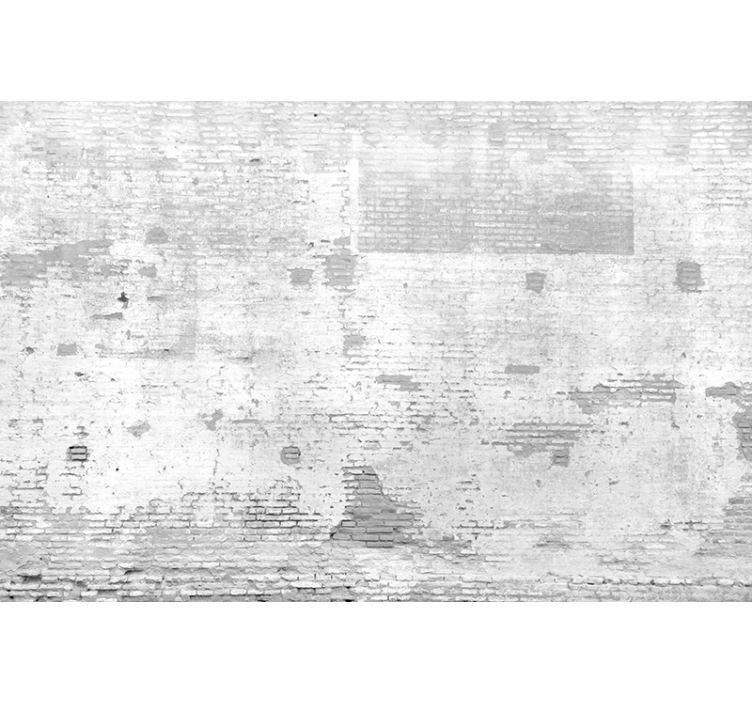 Store enrouleur blanc mur ancien blanc - TenStickers