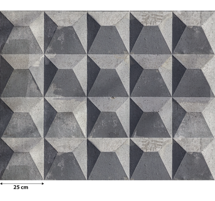 Store enrouleur gris texture béton brut - TenStickers