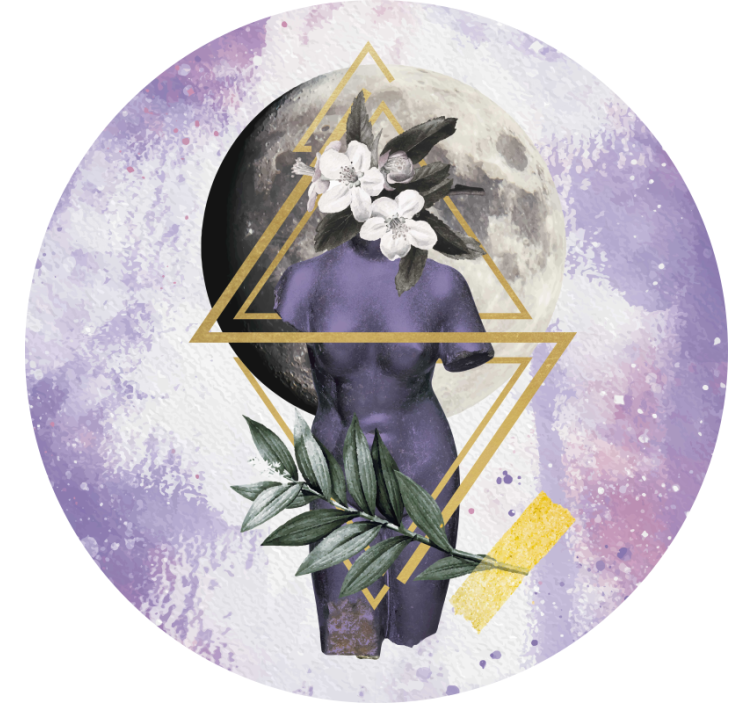 Store enrouleur violet collage numérique - TenStickers