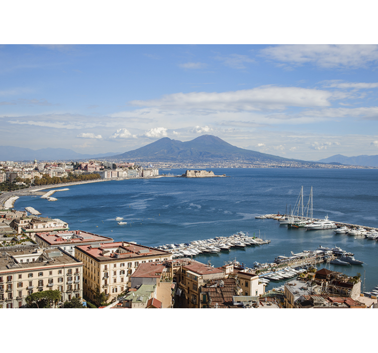 Store enrouleur salon golfe de naples - TenStickers