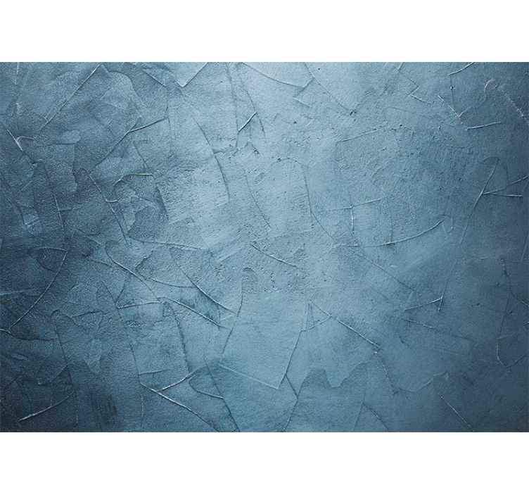 Store enrouleur salon marbre vague bleue mer - TenStickers