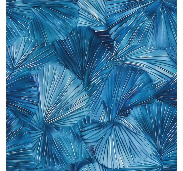 Store enrouleur bleu à points visuels bleus - TenStickers