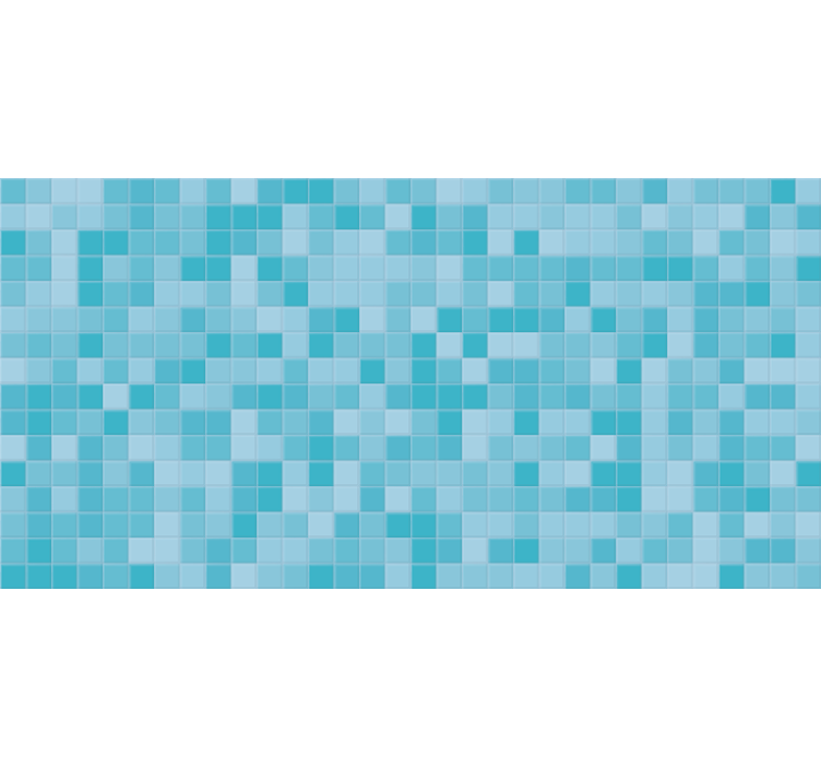 Store enrouleur bleu style vénitien - TenStickers