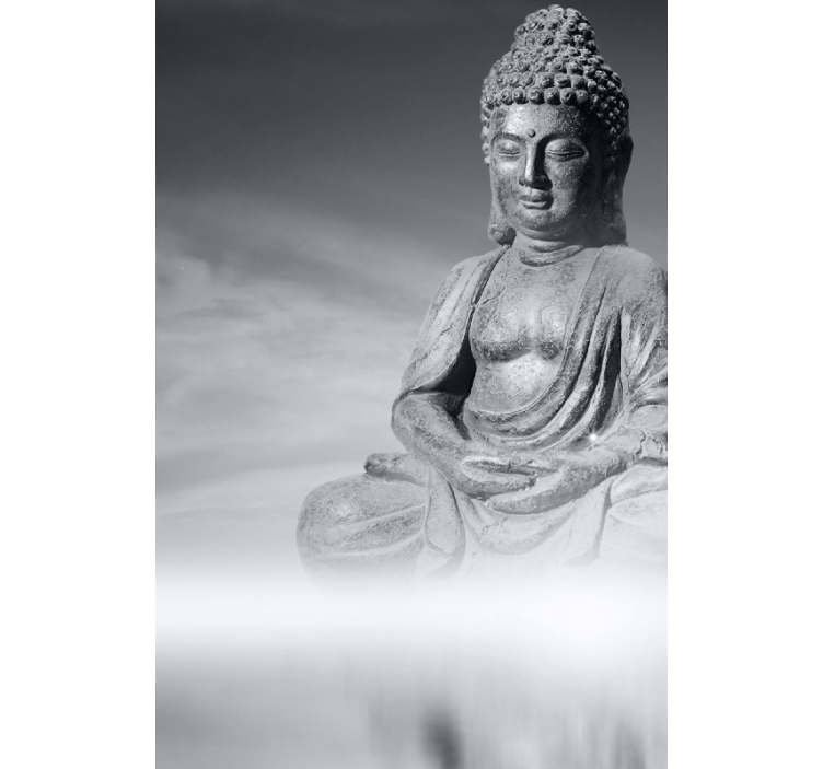 Store enrouleur salon bouddha zen - TenStickers