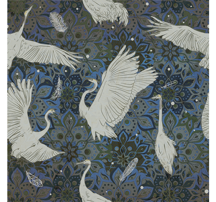 Store enrouleur salon ornements style oriental - TenStickers