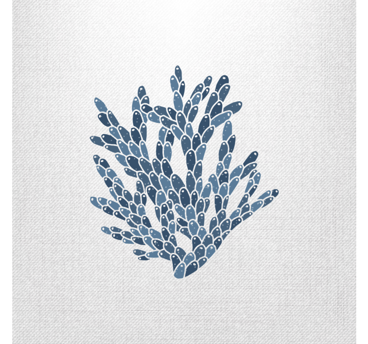 Store enrouleur salon coraux modernes style hampton - TenStickers