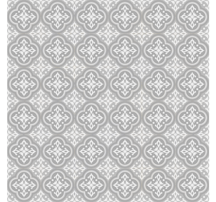 Store enrouleur gris carreaux portugais gris - TenStickers