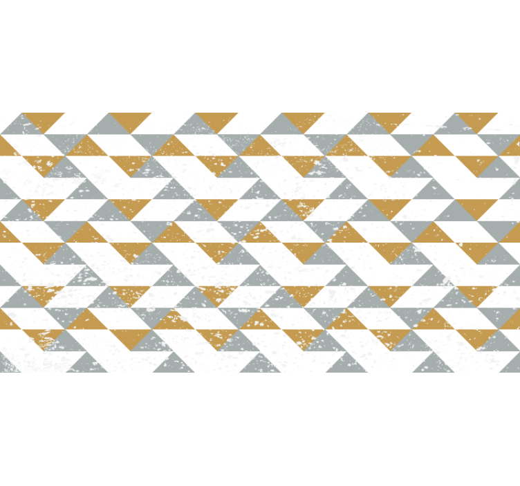 Store enrouleur blanc motifs géométriques cuisine - TenStickers