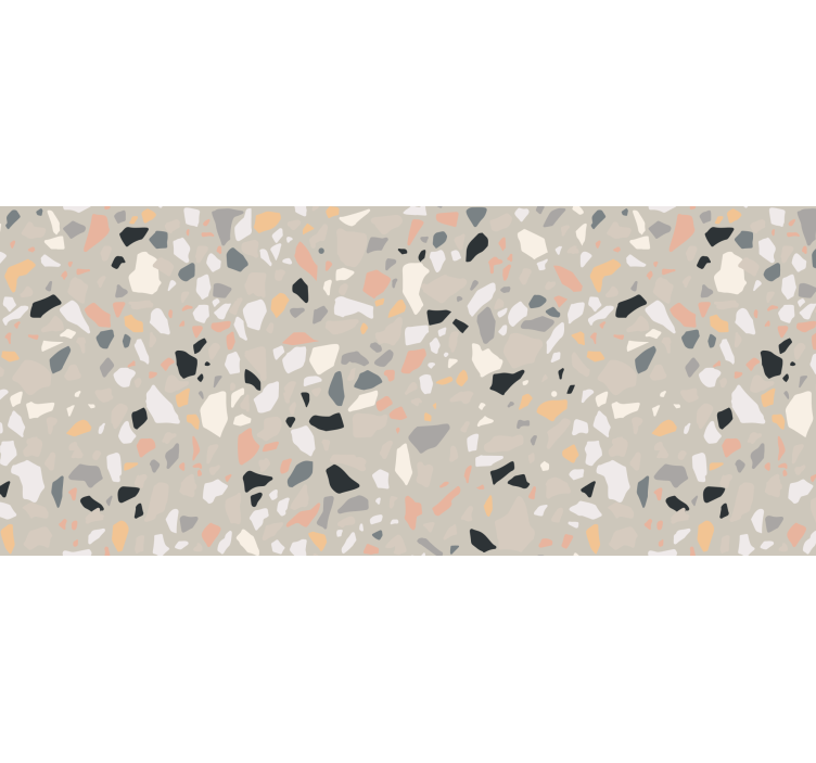 Store enrouleur beige effet terrazzo beige - TenStickers