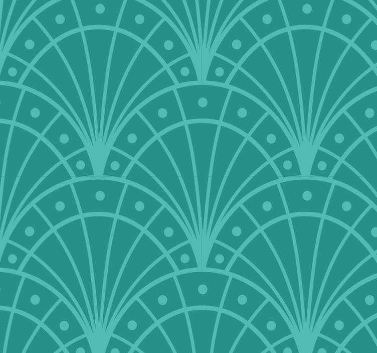 Store enrouleur chambre style art déco - TenStickers