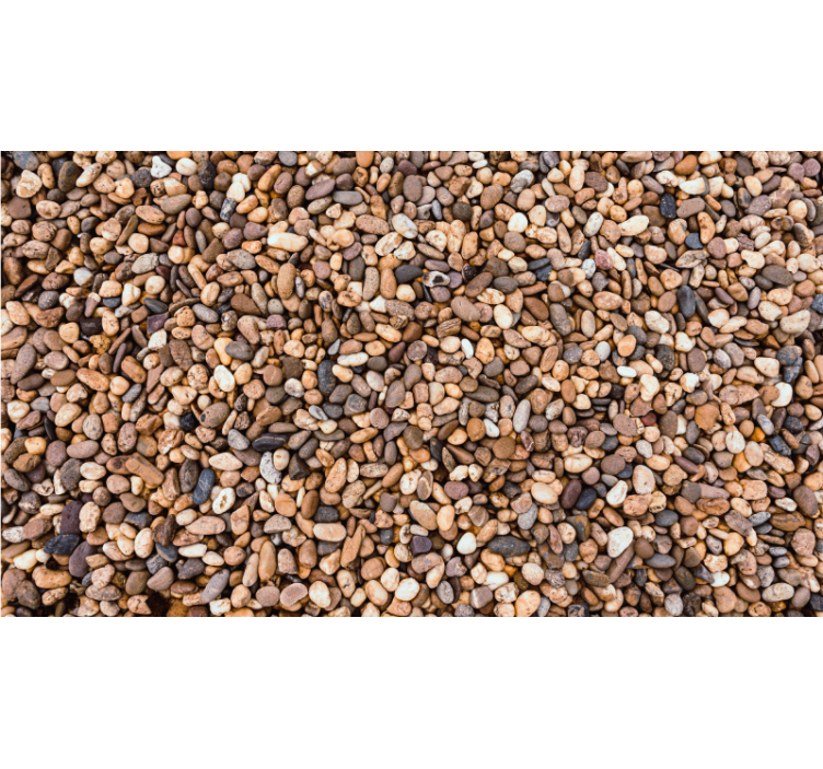 Store enrouleur chambre galets de mer - TenStickers