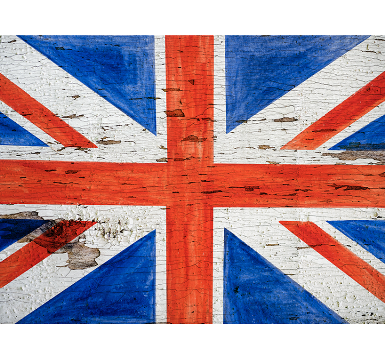 Store enrouleur chambre style urbain drapeau uk - TenStickers