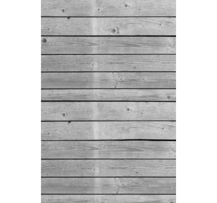 Store rustique en bois gris foncé - TenStickers