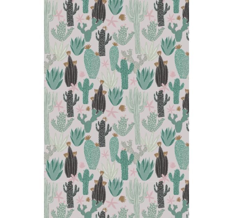 Store enrouleur cactus scène de sérénité saguaro - TenStickers