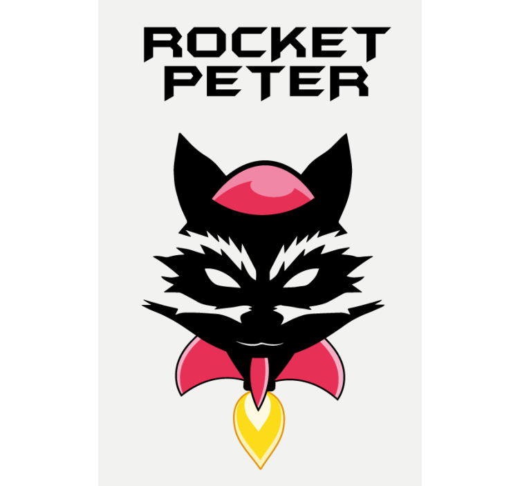 Store enrouleur personnalisé visage de personnage ludique - TenStickers