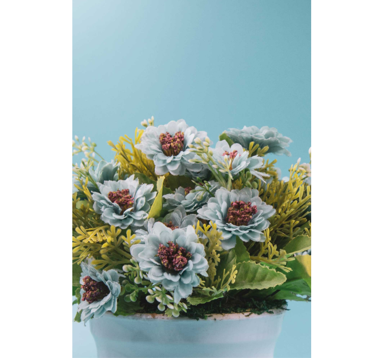 Stores enrouleurs fleurs et plantes arrangement succulent - TenStickers