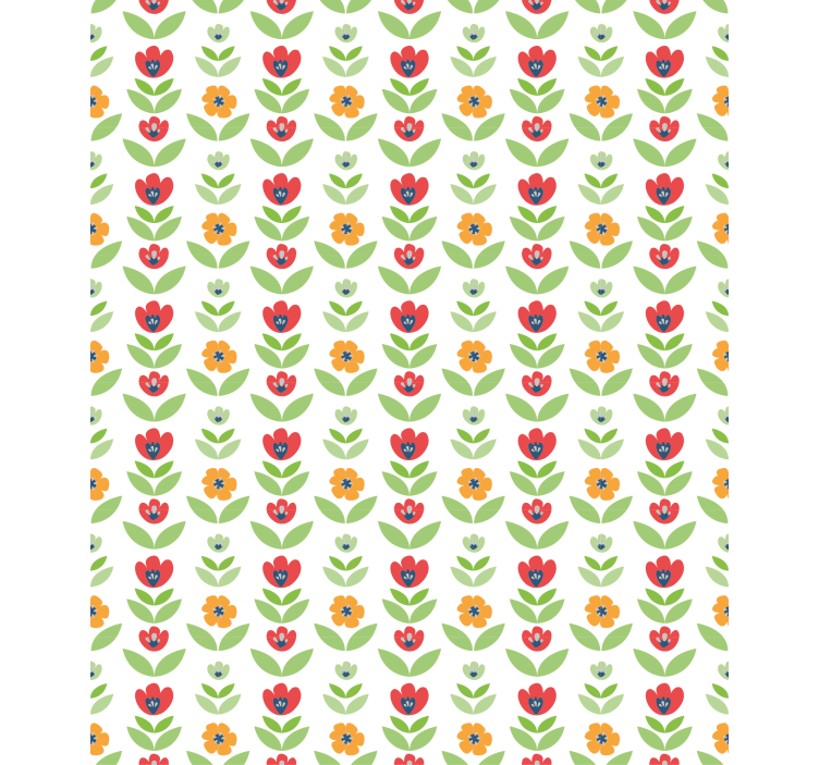 Stores enrouleurs fleurs et plantes charmant motif floral - TenStickers