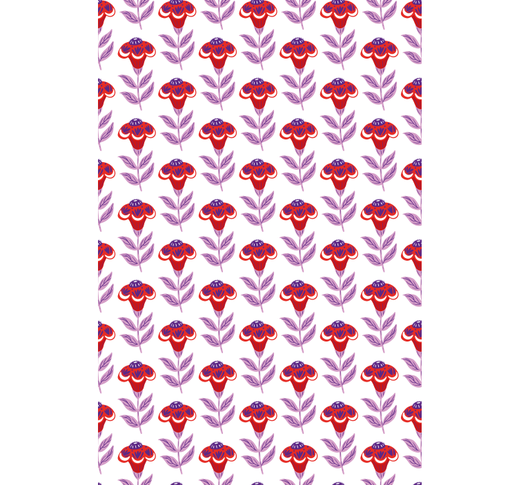 Stores enrouleurs fleurs et plantes thème floral vibrant - TenStickers