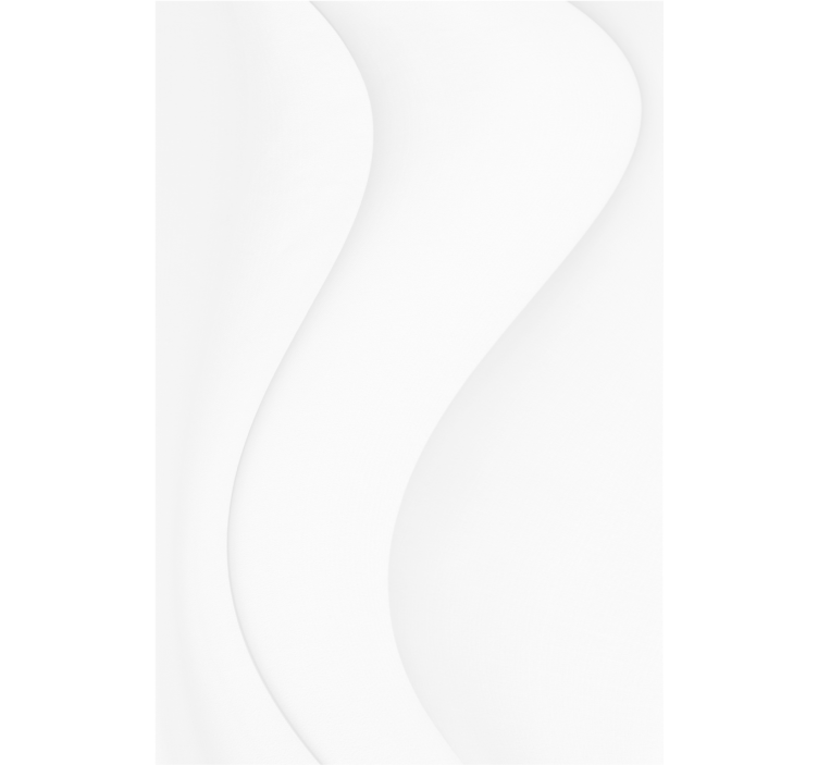 Stores pour couples Formes modernes blanches - TenStickers