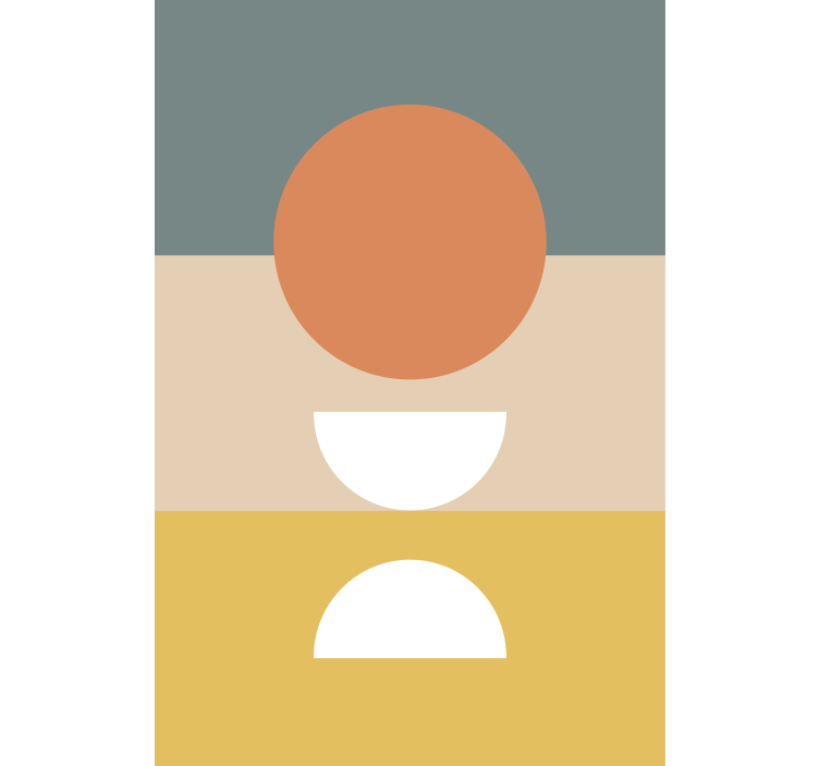 Store enrouleur moderne disposition des formes géométriques - TenStickers