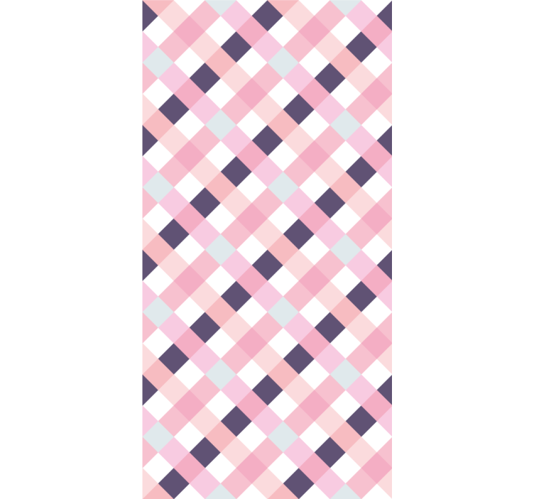 Store enrouleur moderne harmonie du motif diamant - TenStickers