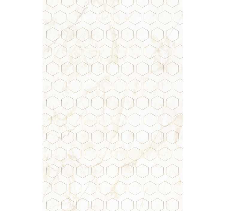 Store enrouleur textures et motifs motif hexagonal - TenStickers