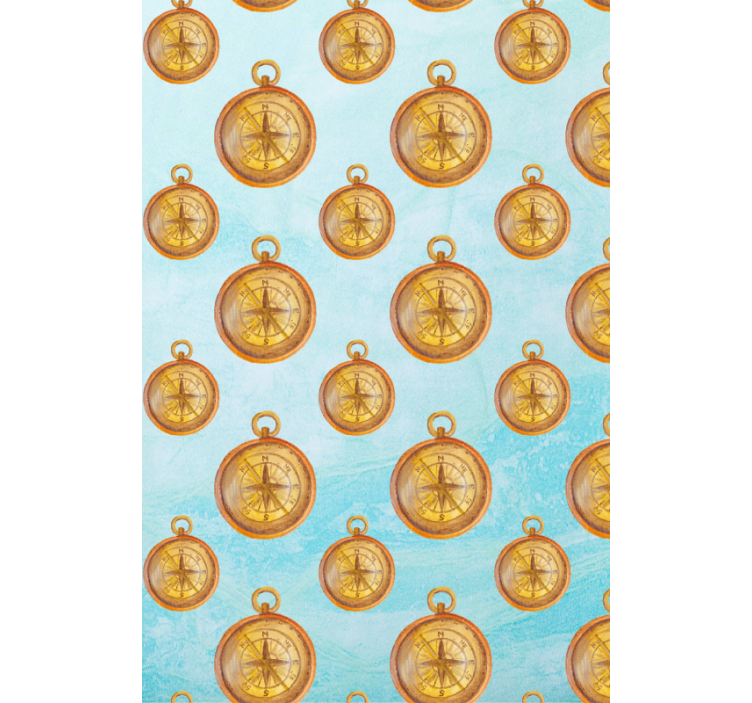 Store enrouleur original modèle de boussole vintage - TenStickers