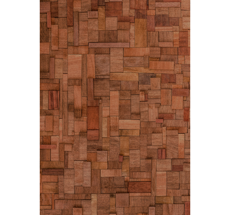 Store enrouleur textures et motifs carrelage bois - TenStickers