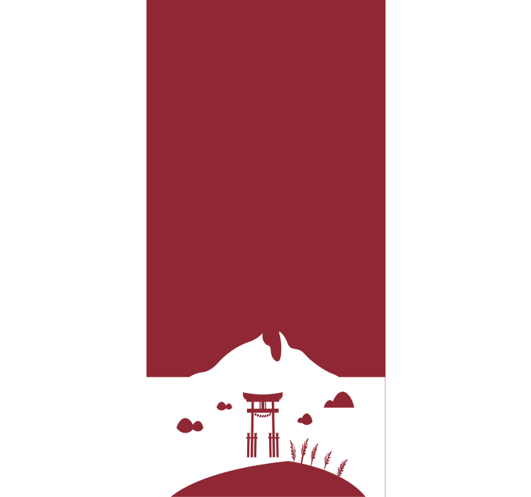 Stores originaux Paysage japonais - TenStickers