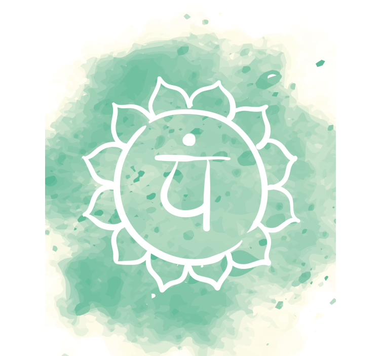 Stores zen Beau symbole de chakra du coeur - TenStickers