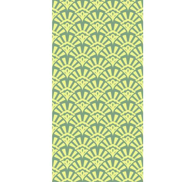 Store vintage des années 70 de couleur citron - TenStickers