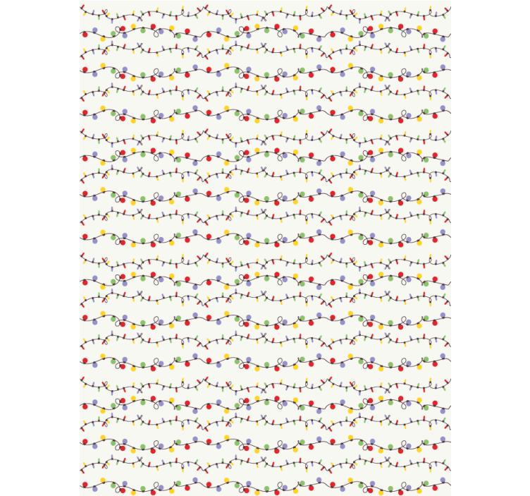 Store enrouleur pour chambre enfant guirlande colorée - TenStickers