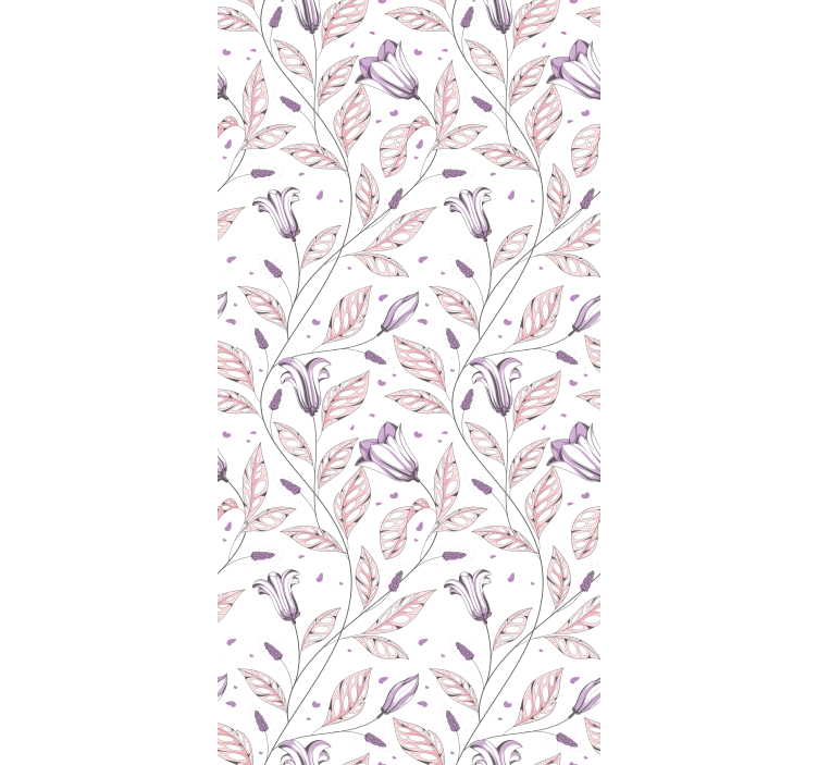 Stores enrouleurs fleurs et plantes motifs botaniques - TenStickers