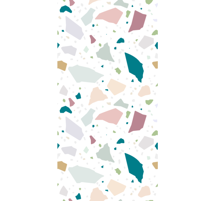 Store enrouleur textures et motifs terrazzo abstrait - TenStickers