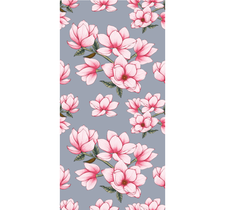 Stores enrouleurs fleurs et plantes motif fleur de magnolia - TenStickers