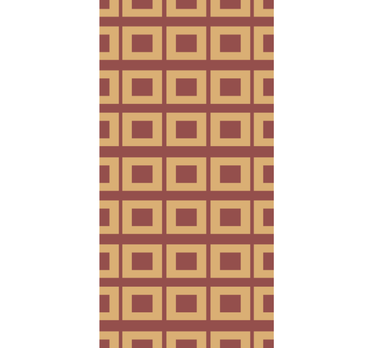 Store enrouleur textures et motifs motif carré géométrique - TenStickers