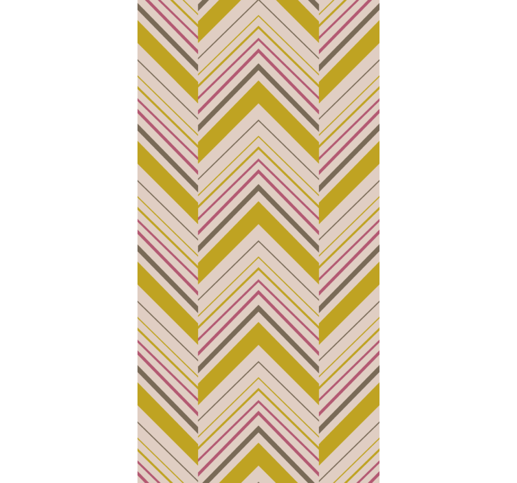 Store enrouleur textures et motifs couches chevron - TenStickers