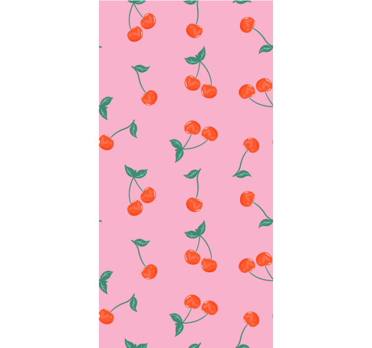 Store enrouleur cuisine motif de fleurs de cerisier - TenStickers