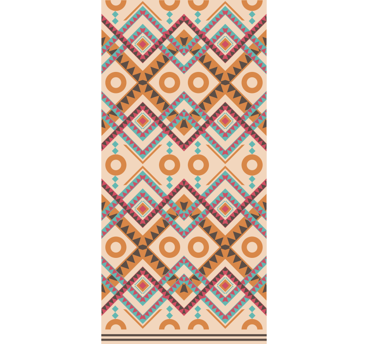 Stores textures et motifs sticker de diamants multicolores - TenStickers