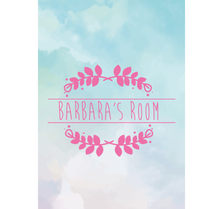 Store enfants chambre à coucher personnalisée - TenStickers